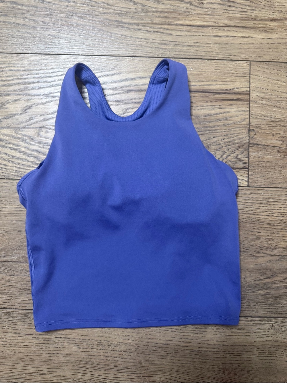 Athleta Girl Longline Sports Bra / Cropped Athletic Tank – Purple, Size L (12)